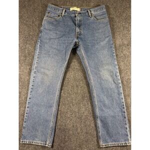 Levi's 505 Straight Fit Jeans Men's 34x30 Blue Denim Classic Fit 100% Cotton